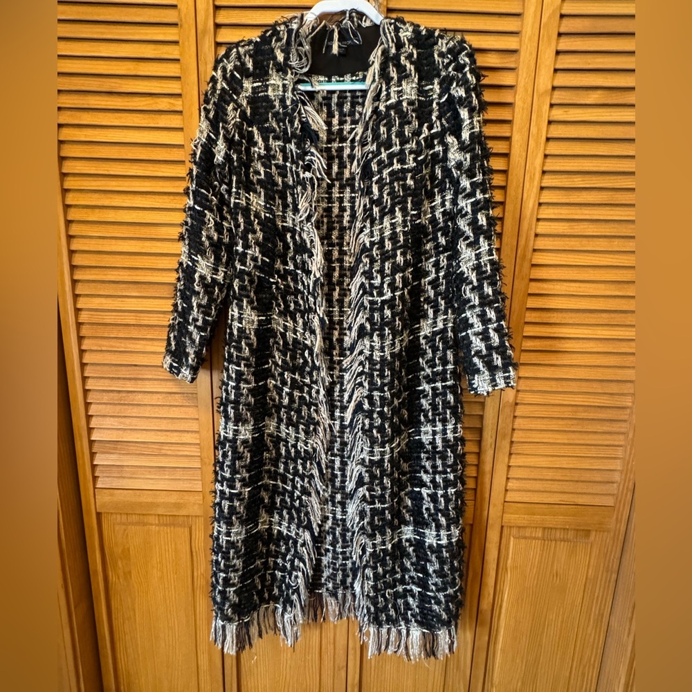 Boston Proper full length duster jacket